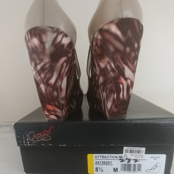 Carlos Santana Attraction 8.5 Wedge heel bootie - Picture 2 of 4